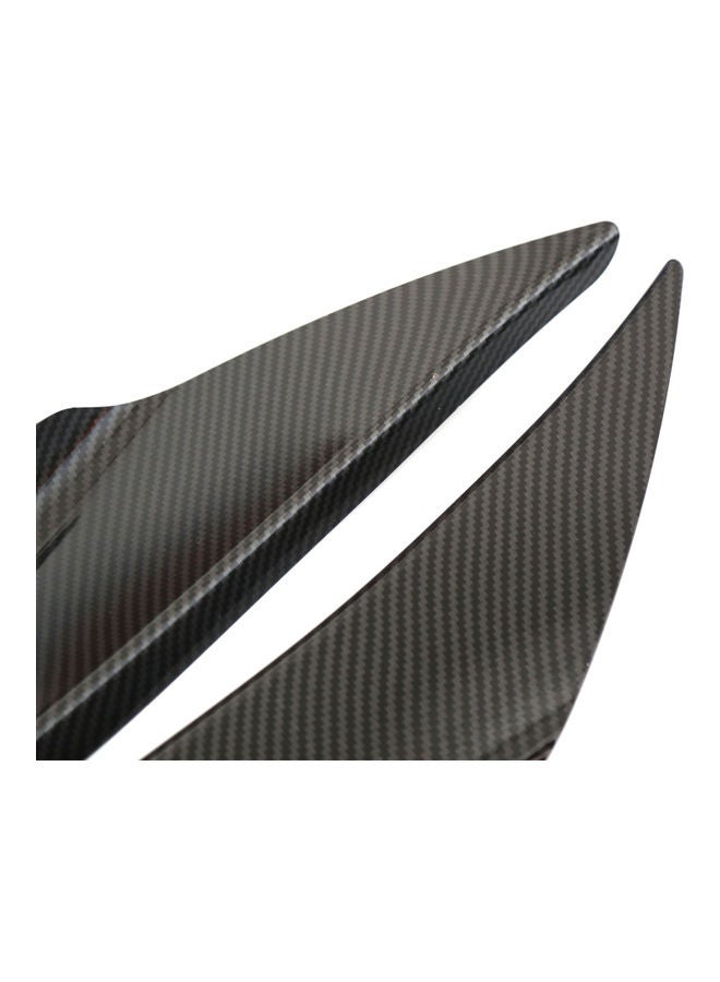 Generic Front Bumper Spoiler Lip Splitter Canard Refit Kit  - Image 4