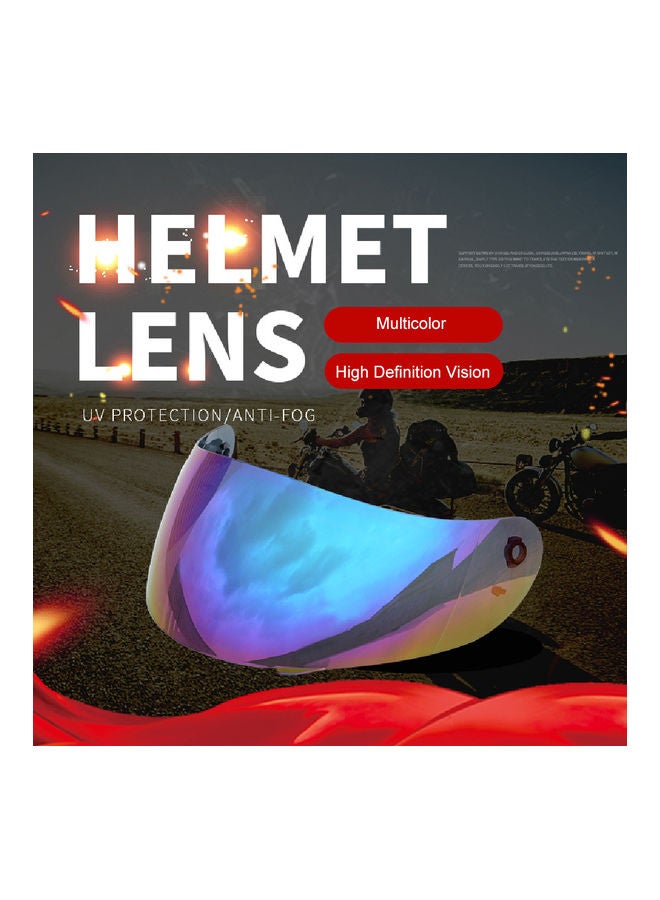 Generic Motorcycle Anti-Scratch Wind Shield Helmets Lens Visor - Image 2