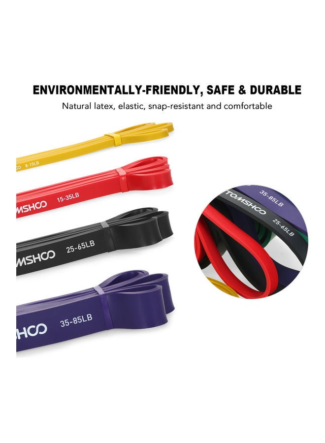 TOMSHOO 4-Piece Pull Up Assist Band Set  - Image 4