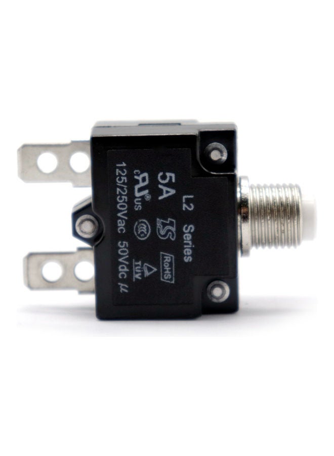 Generic - AC 125/250V 5A Reset Thermal Switch Overload Protection - Image 1