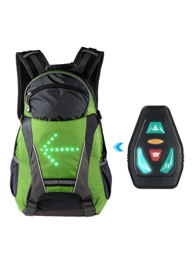 حقيبةُ ظهر بإضاءة LED لإشارة الانعطاف لركوب الدراجات - Image 2