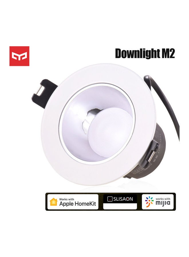 يلايت مصباح سقف LED ذكي أبيض دافئ 11x9سم  - Image 1