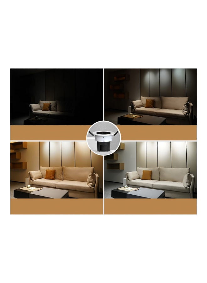 يلايت مصباح سقف LED ذكي أبيض دافئ 11x9سم  - Image 3