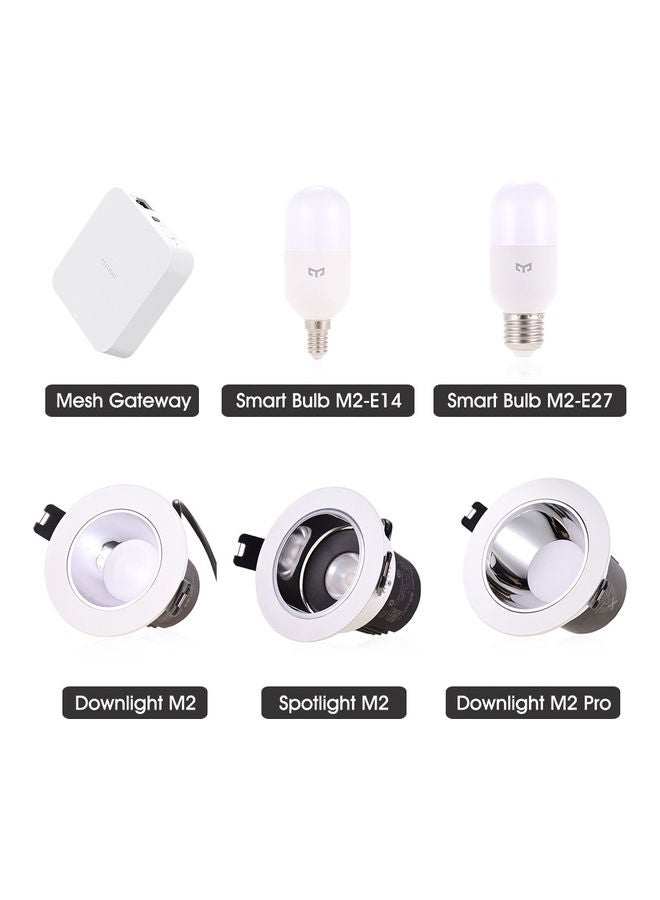 يلايت مصباح سقف LED ذكي أبيض دافئ 11x9سم  - Image 4