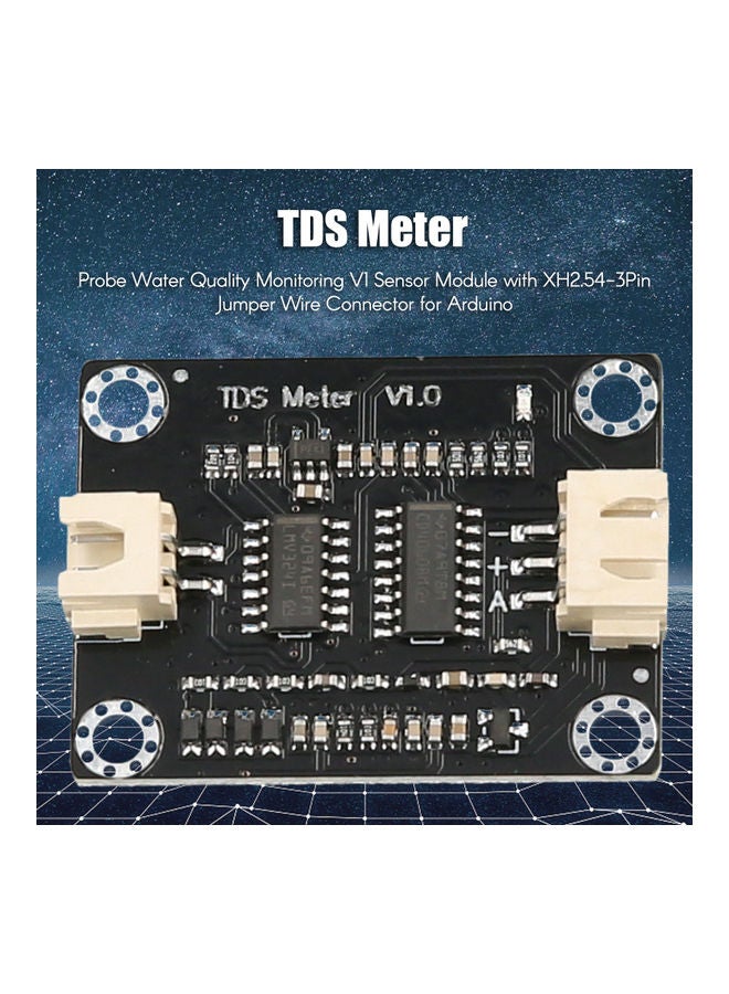 Generic - Water Quality TDS Meter Probe V1 Sensor with XH2.54-3Pin Jumper Connector For Arduino - Image 1
