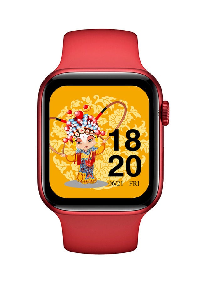 Fitness Tracker Smartwatch Red - Image 1