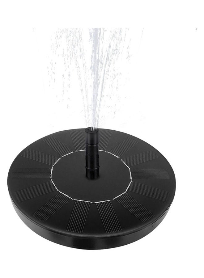 Generic Solar Water Pump Fountain Black  - Image 5