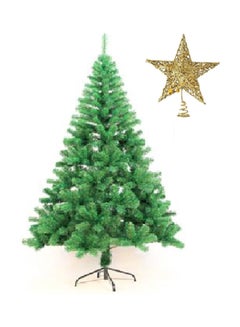 Generic 210cm Artificial Tree With Ornament Green/Gold 
