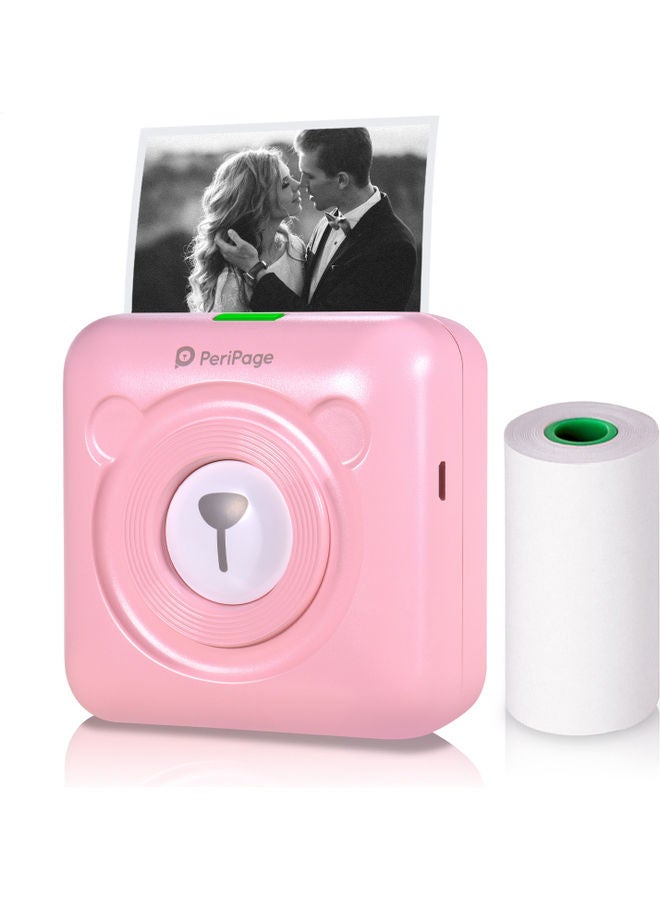 PeriPage A6 Mini Pocket Instant Printer Pink  - Image 1