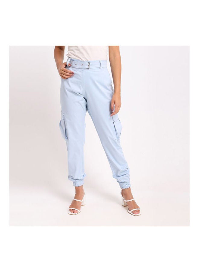 Caesar Plain Basic Pants Blue  - Image 1