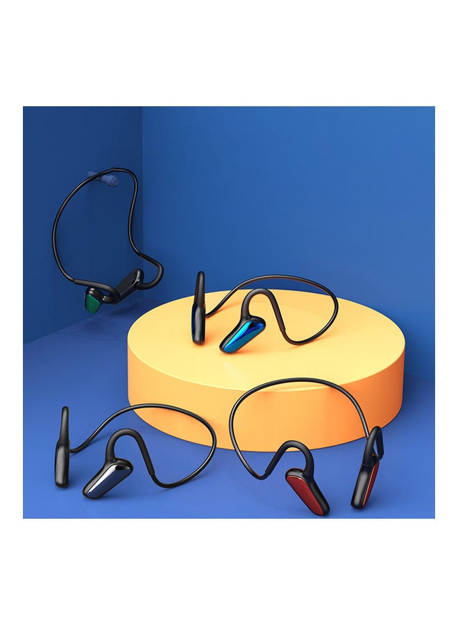 Generic - Bluetooth Bone Conduction Headset with Mic Red - Image 1
