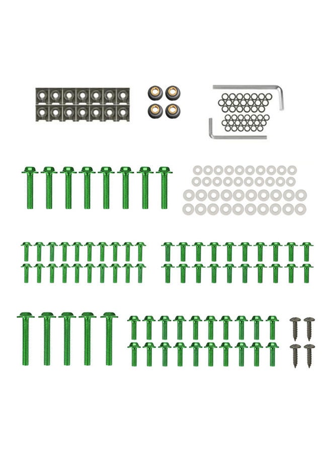 Generic 177-Piece Fairing Bolt Kit Bodywork Screws  - Image 1