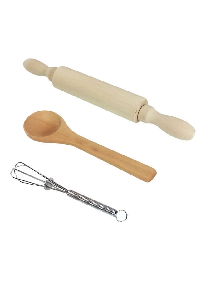 15-Piece Cooking And Baking Playset With Chef Hat And Apron - Image 3