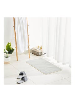 Lauren Quick-Dry Bath Mat Beige 80x47cm