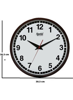 Ajanta Designer Analogue Wall Clock Black/White  - Image 3