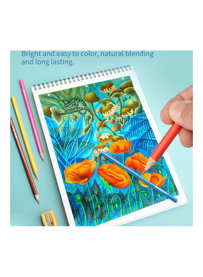 12-Piece Coloured Pencils Set Multicolour  - Image 5