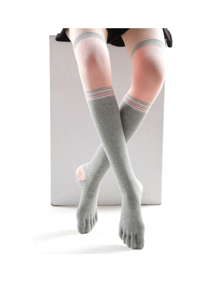 Generic - Yoga Thigh High Toe Socks 15 x 4 x 10cm - Image 1
