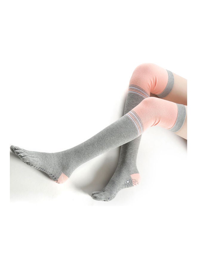 Generic - Yoga Thigh High Toe Socks 15 x 4 x 10cm - Image 1