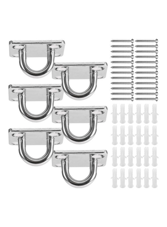 Generic - 54-Piece Multifunctional Wall Mount Hanging Hook with Screw and Plug - Image 1