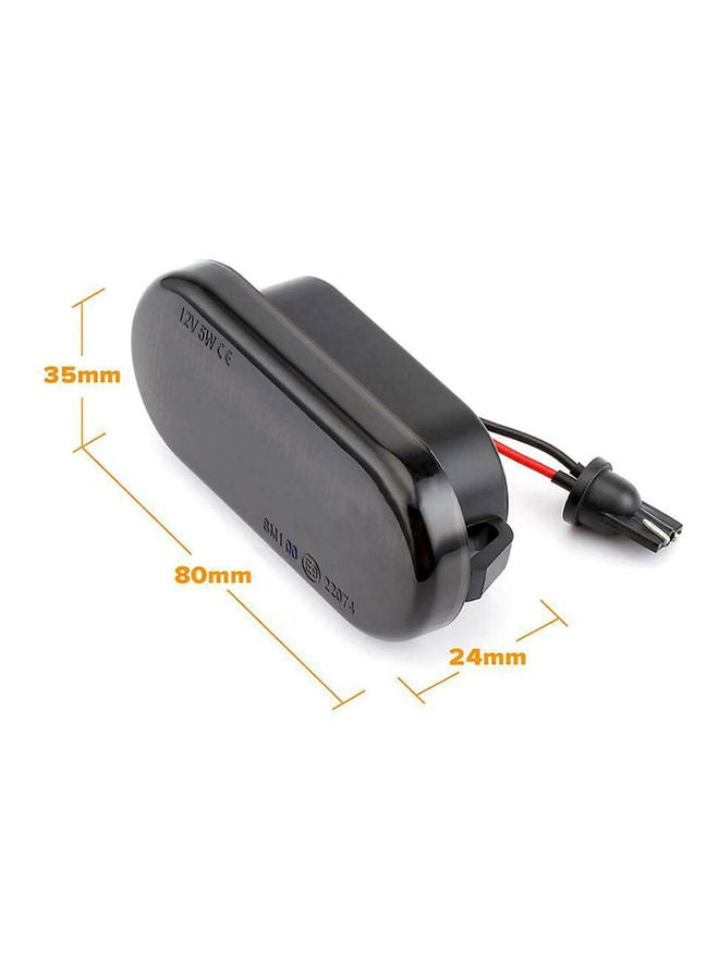 Generic - 2-Piece Dynamic LED Side Indicator Turn Signal - Image 1