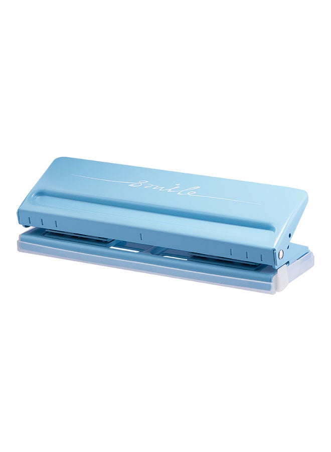 Kw-trio Adjustable 6-Hole Desktop Puncher Blue  - Image 2