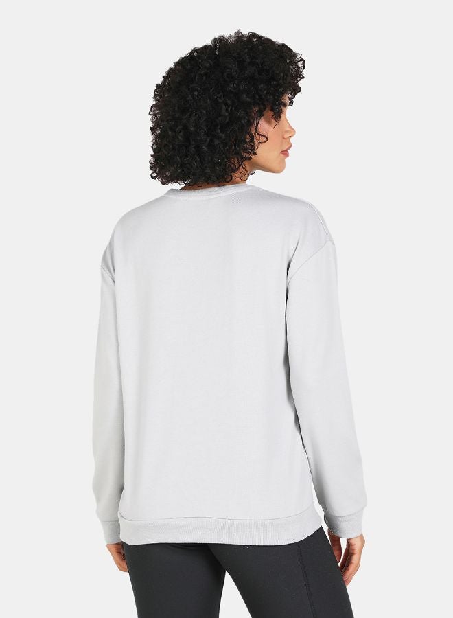 DRIP Printed Casual Pullover Grey  - Image 2