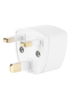 Generic Multi Purpose AC Power Plug Adapter White  - Image 2