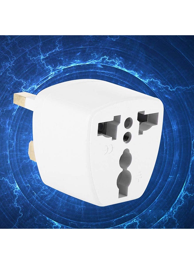 Generic - Multi Purpose AC Power Plug Adapter White - Image 1