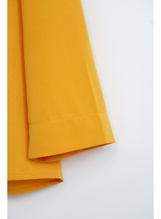 Aila Casual Top Yellow - Image 5