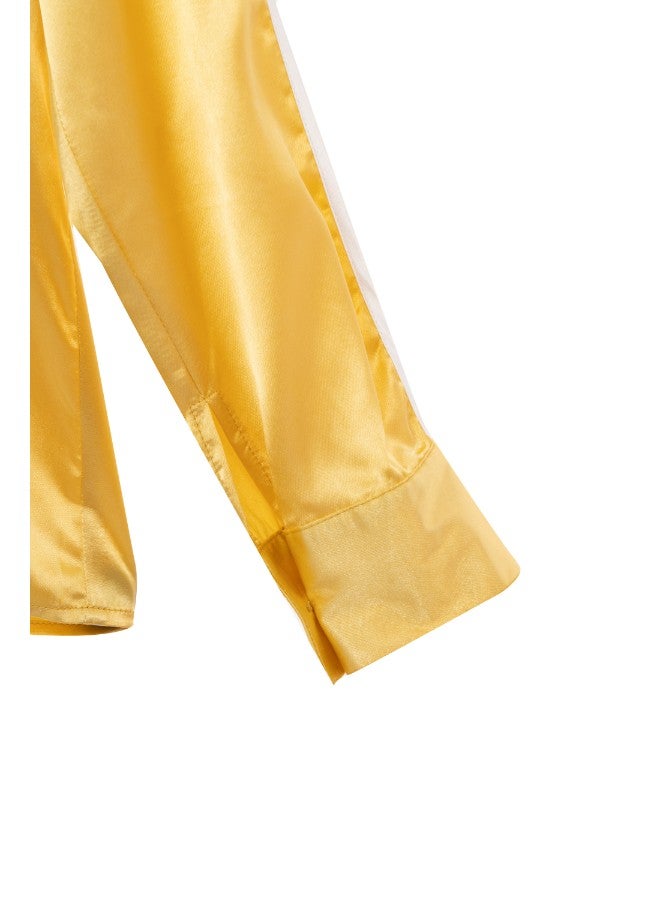 Aila - Casual Top Yellow - Image 1