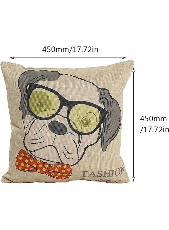 Decorative Animal Printed Cushion Cover Multicolour - Image 2