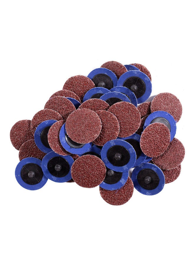 Generic 50-Piece Sanding Grinding Discs Multicolour  - Image 1