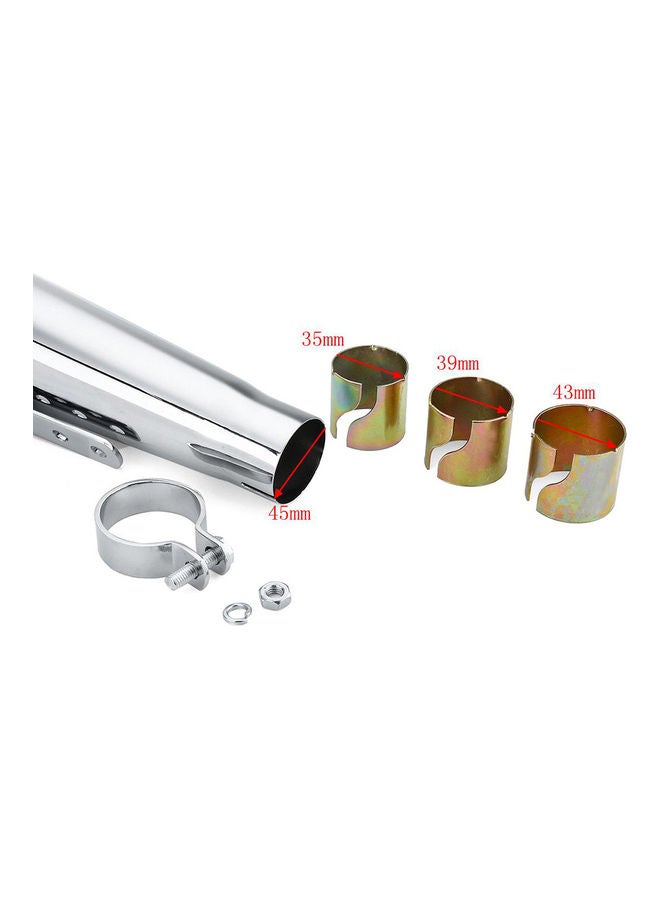 Generic Universal Motorcycle Exhaust Silencer Pipe  - Image 2