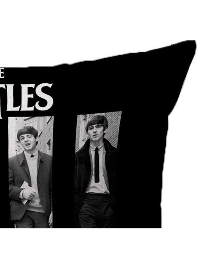 Square Shaped Cushion Cover Black/White - Image 3