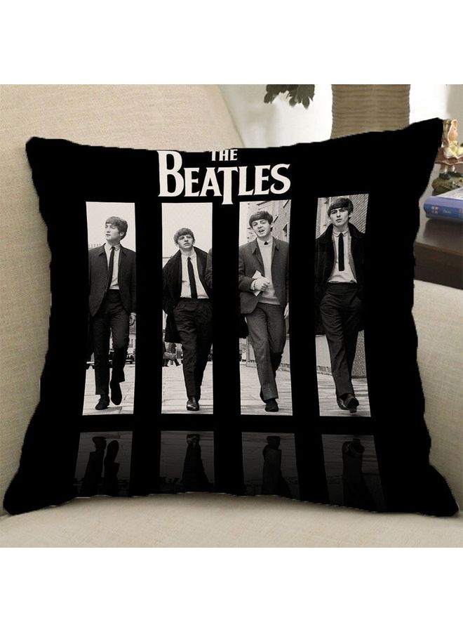 Square Shaped Cushion Cover Black/White - Image 4