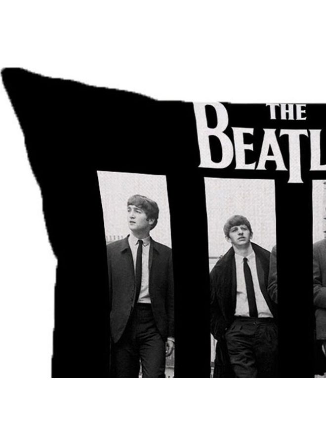 Square Shaped Cushion Cover Black/White - Image 5