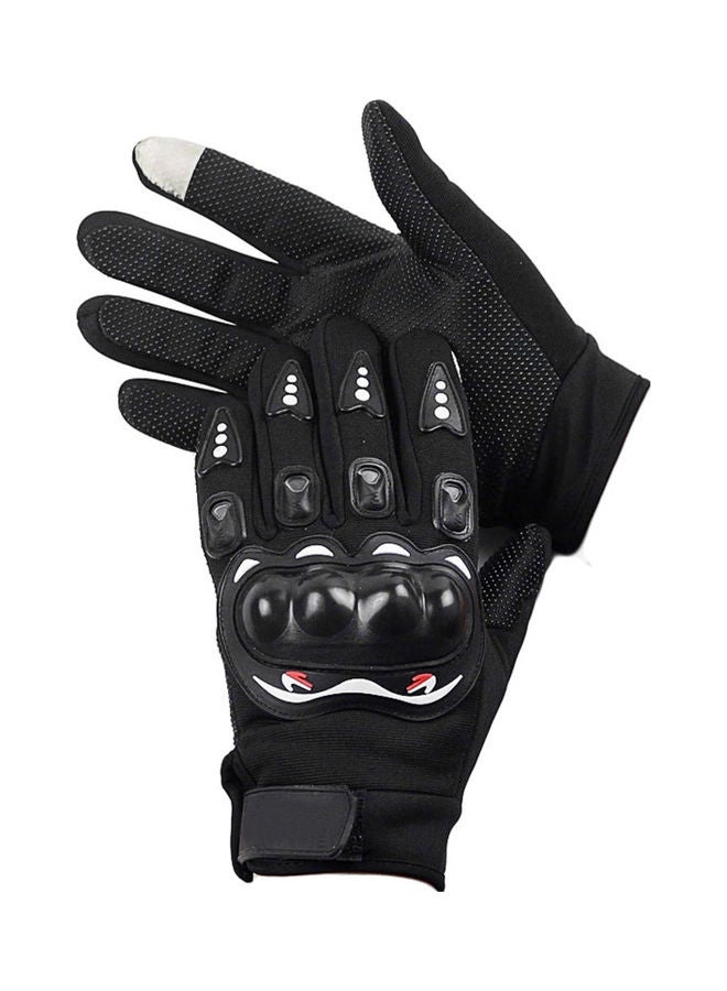 Generic Men’s Touching Screen Full Finger Motorcycle Gloves  - Image 4