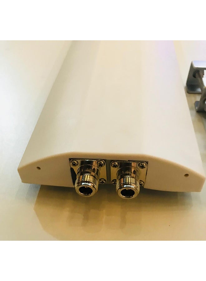 ‎5.1GHz-5.8 GHz 16 DBI 90 Degree Dual Polarized Sector Antenna White