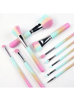 VILILY 11-Piece Makeup Brush Set With Box Multicolour  - Image 5