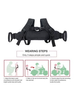 Generic Protective Auxiliary Strap Motorcycle Seat Belt  - Image 3
