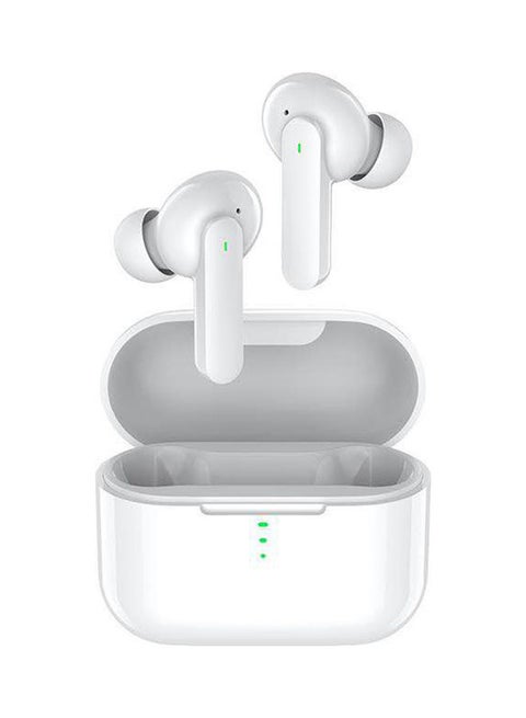 5.0 True Wireless Earbuds With Charging Case White