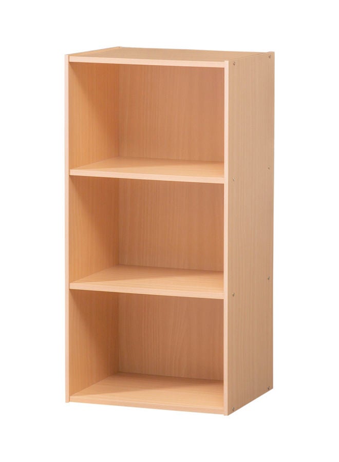WT-EASYCARE 3-Tier Modular Book Storage and Display Shlef Beige  - Image 3