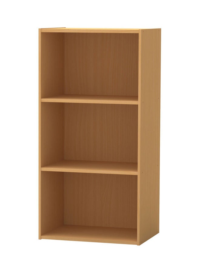 WT-EASYCARE 3-Tier Modular Book Storage and Display Shlef Beige  - Image 4
