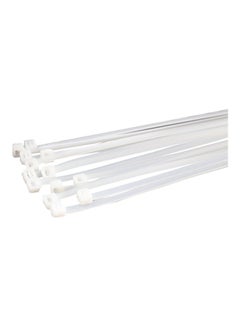 Generic 100-Piece Self-Locking Nylon Ties Cable White  - Image 1
