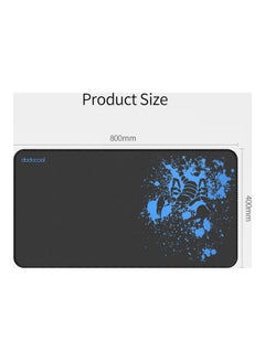dodocool Anti-Slip Ultra-Large Size Mouse Pad Black/Blue  - Image 4