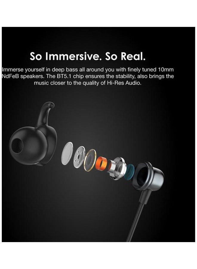 Oraimo Wireless In-Ear Headphones Black - Image 3