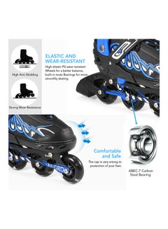 Generic Indoor Outdoor Adjustable Inline Fitness Skates  - Image 2