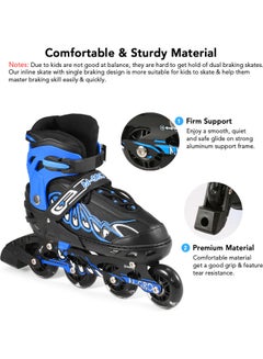 Generic Indoor Outdoor Adjustable Inline Fitness Skates  - Image 3