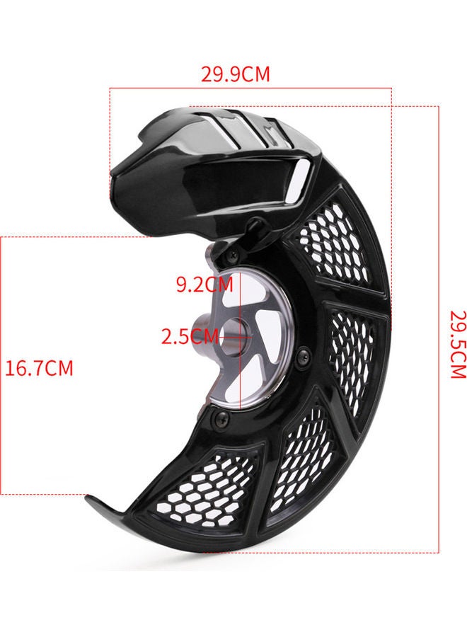 Generic Motorcycle Front Brake Disc Guard Cover Replacement for Honda CR125R, CRF250R, CRF450R, SX 
