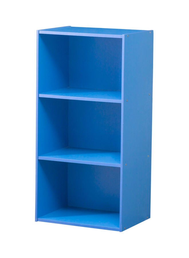 WT-EASYCARE 3-Tier Modular Book Storage and Display Shelf Blue  - Image 1